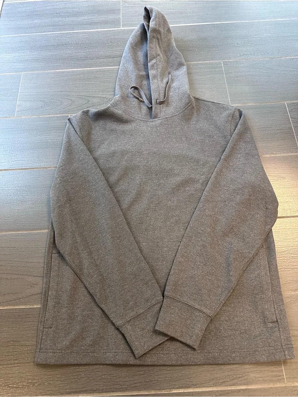 J. Crew Seaboard Men's Gray Hooded Sweat Shirt